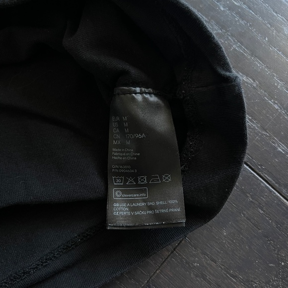 SIMONE ROCHA X H&M APPLIQUED black TSHIRT WITH BEADS SIZE Medium limited - Picture 6 of 7